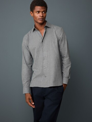 Regular fit Cămașă de la Next pe gri: față