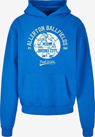 Merchcode Sweatshirt 'Park Fields - Bronx' in Blau: predná strana