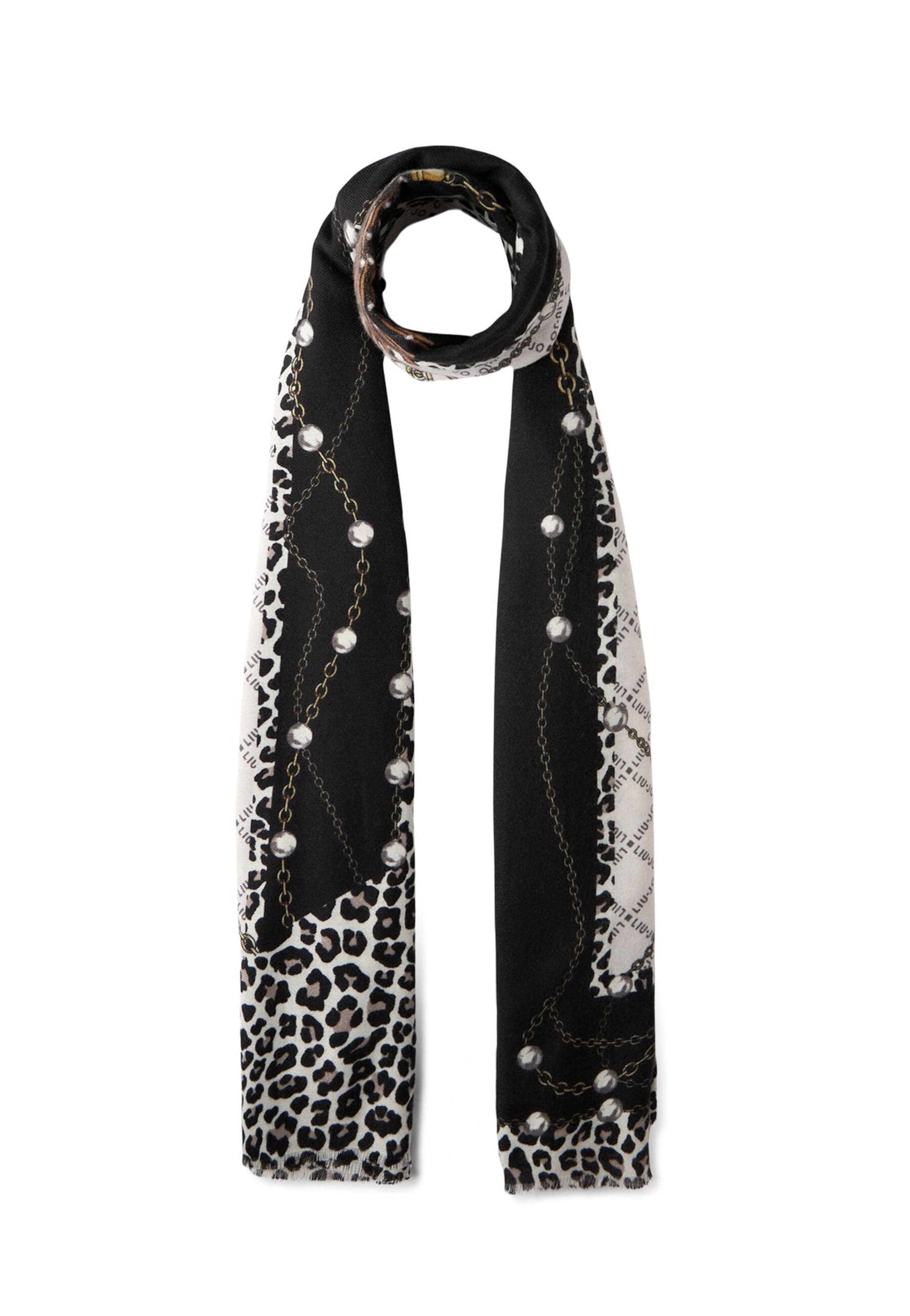 Liu Jo Кърпи 'Better' в черно: отпред