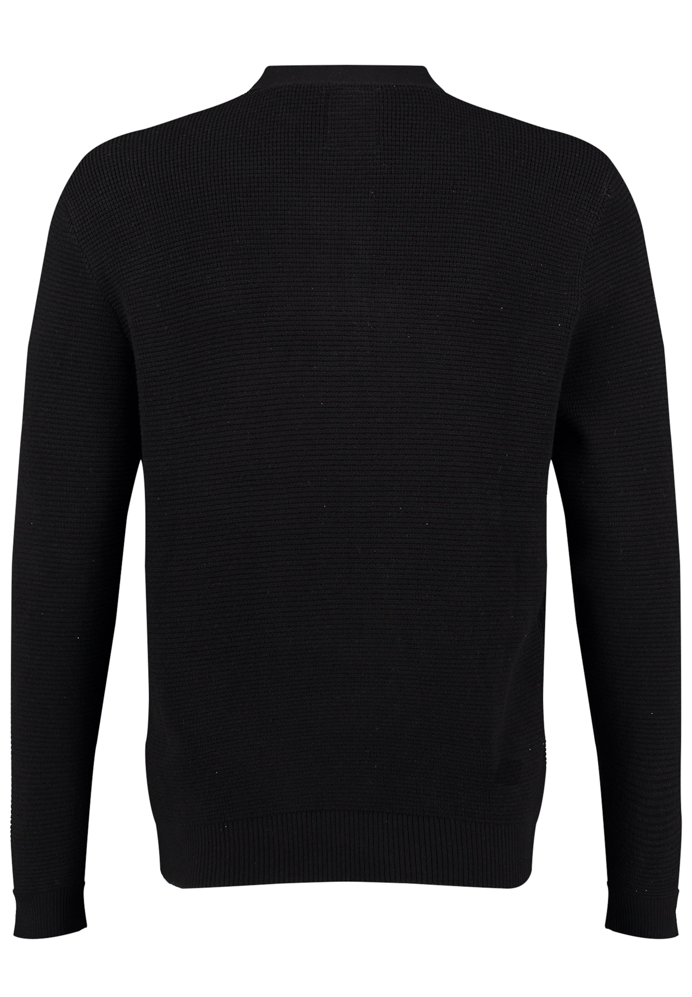 Key Largo Pullover 'Klanfield' in Schwarz