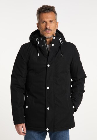 DreiMaster Maritim Jacke in Schwarz: predná strana