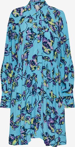 Y.A.S Платье-рубашка 'TOPAZ' в Синий: спереди