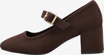 Escarpins Friends Like These en marron : devant