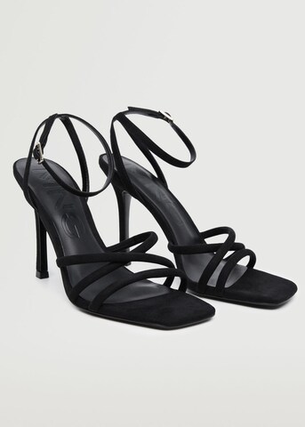 MANGO Strap Sandals 'Maybe' in Black