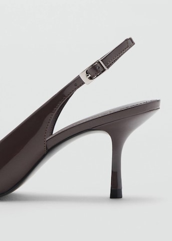 MANGO Slingback Pumps 'Zoco' in Red