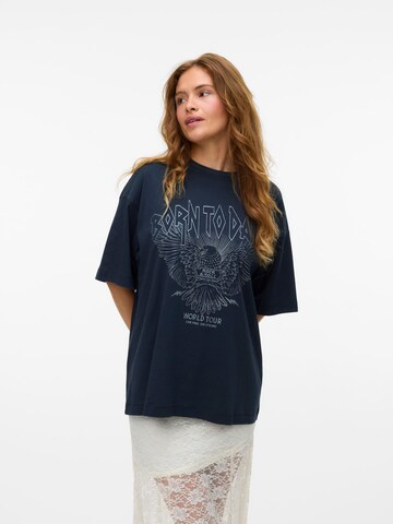 VERO MODA Shirt 'VMHailey' in Blauw: voorkant