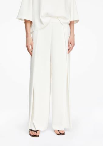 COMMA Wide Leg Hose in Beige