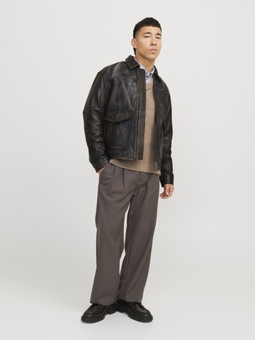 JACK & JONES Jacke in Braun