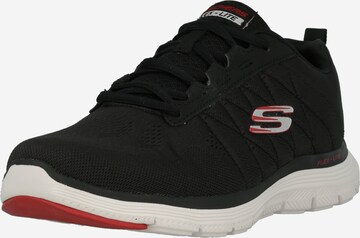 SKECHERS Sneakers laag in Zwart: voorkant