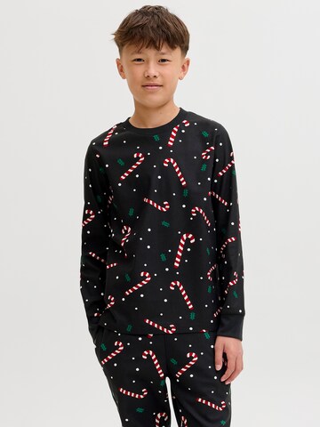 Jack & Jones Junior Pajamas 'JACTristan' in Black