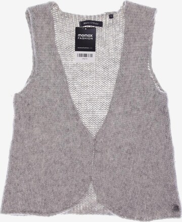 Marc O'Polo Vest in S in Grey: front