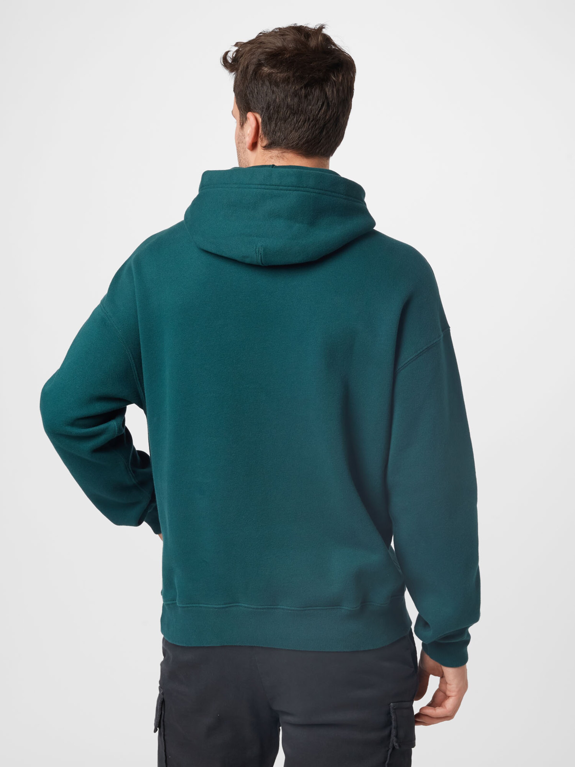 Männer Sweat Abercrombie & Fitch Sweatshirt in Dunkelgrün - CZ21045 Männer Sweat Abercrombie & Fitch Sweatshirt in Dunkelgrün - CZ21045