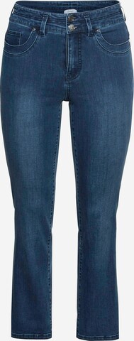 SHEEGO Slimfit Jeans 'Manuela' in Blau: predná strana