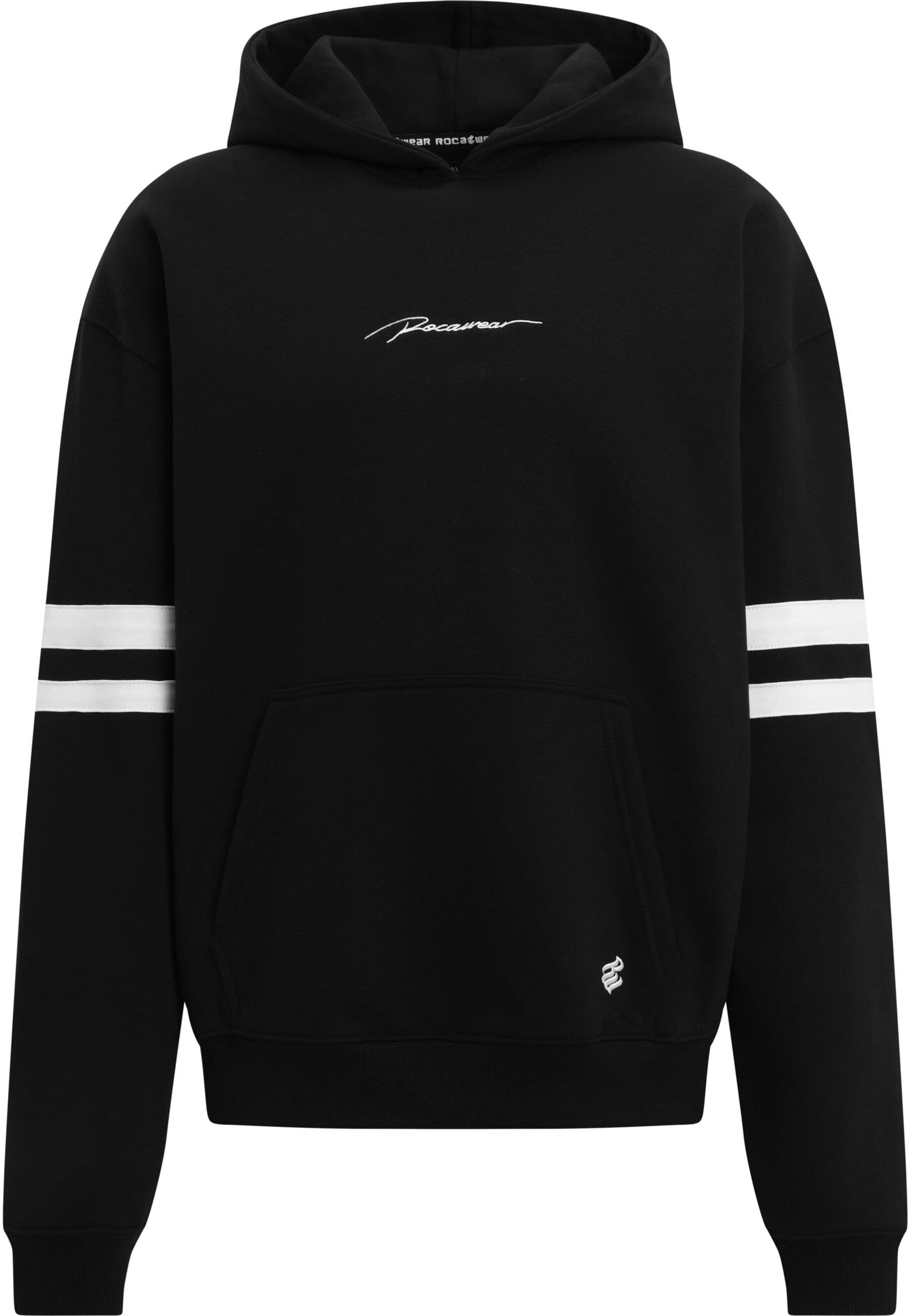 ROCAWEAR Sweatshirt in Black: front