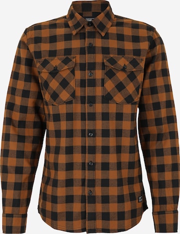 Vintage Industries Koszula 'Harley' w kolorze żółty: przód