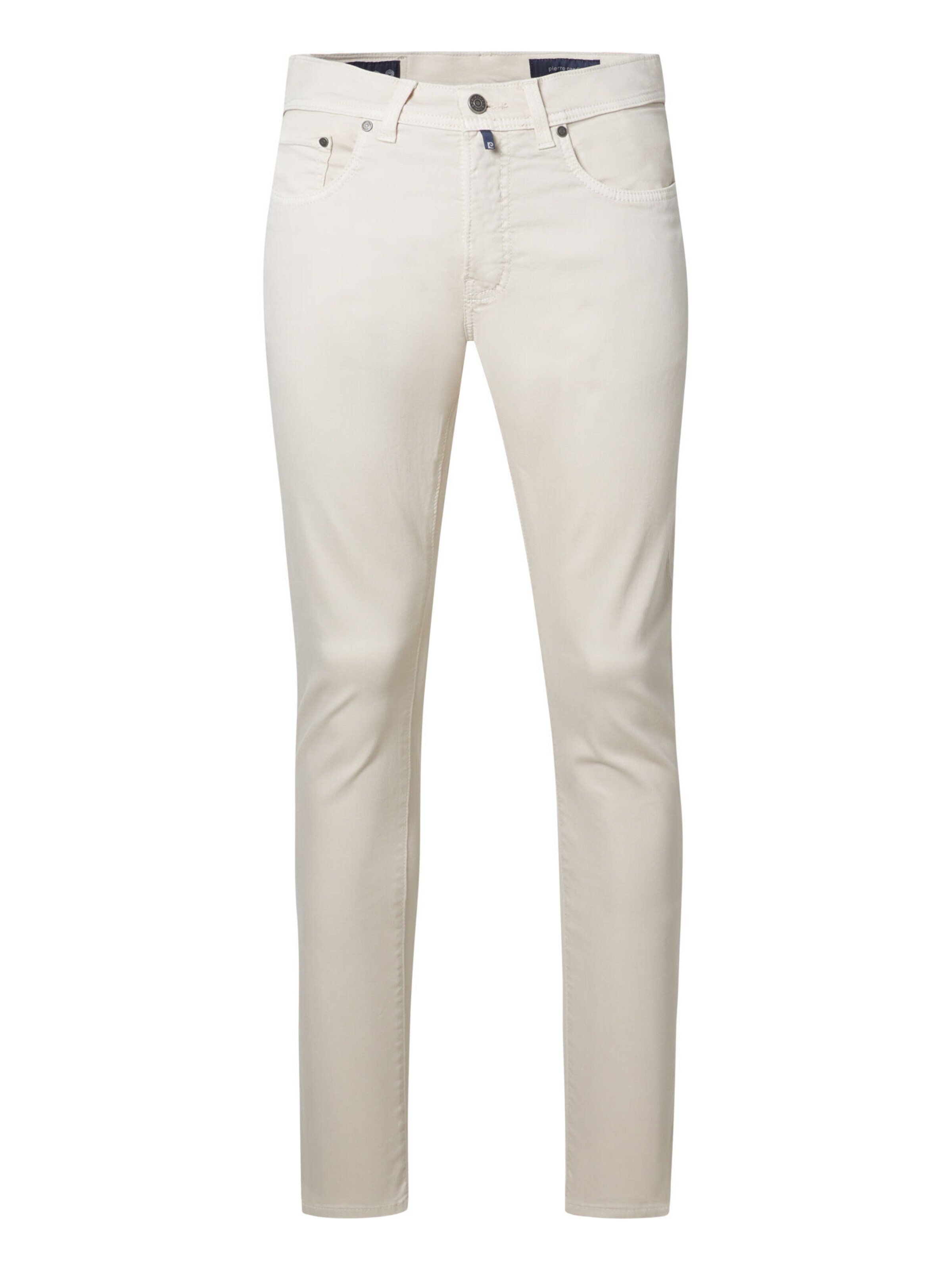 PIERRE CARDIN Tapered Jeans 'Lyon' in Beige: voorkant
