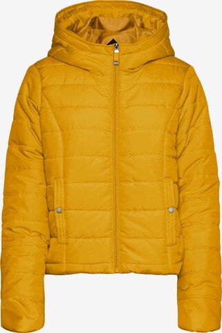 VERO MODA Φθινοπωρινό και ανοιξιάτικο μπουφάν 'Simone' σε κίτρινο: μπροστά