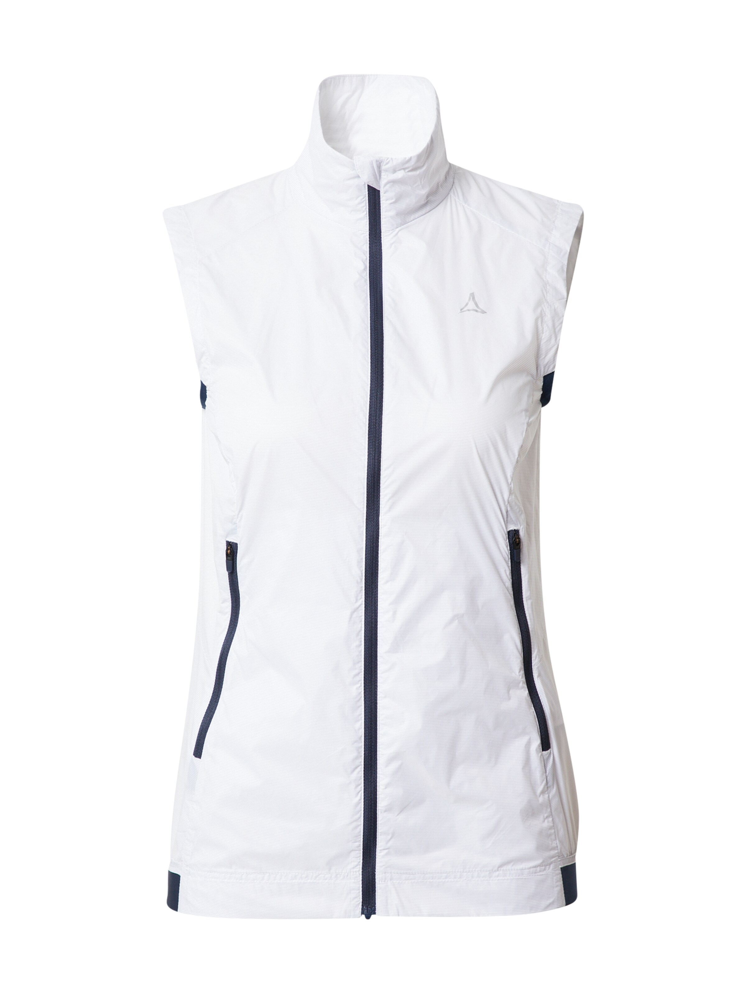 Gilet sportivo 'Bygstad' di Schöffel in bianco: frontale