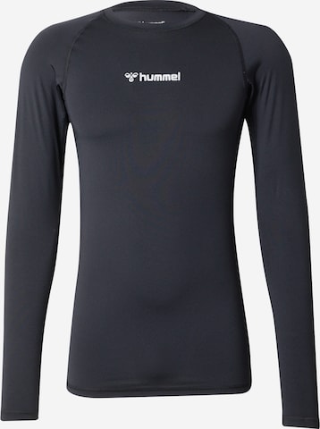 Maglia funzionale di Hummel in nero: frontale