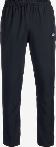 JAKO Workout Pants in Black: front