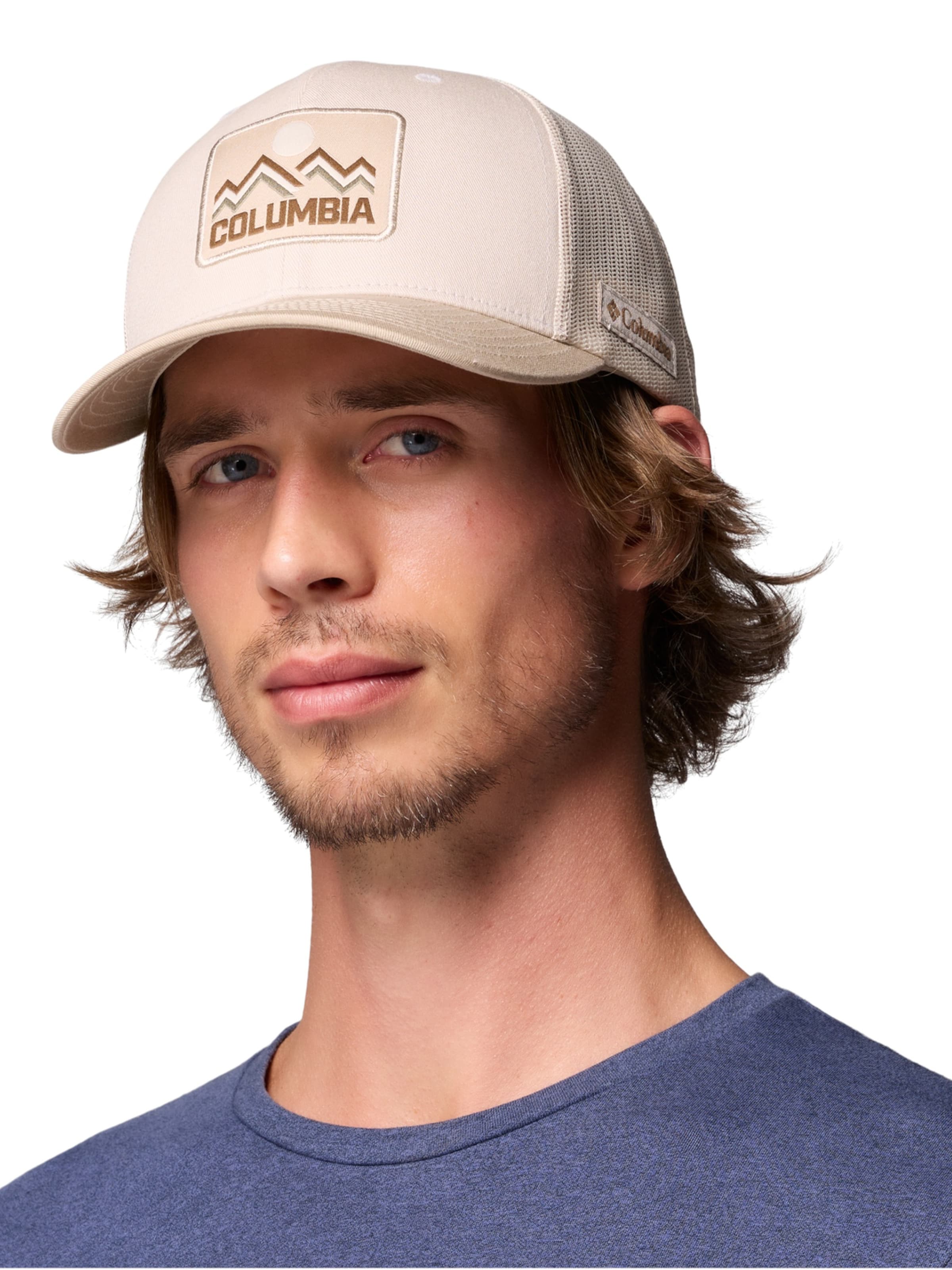 Casquette COLUMBIA en beige : devant