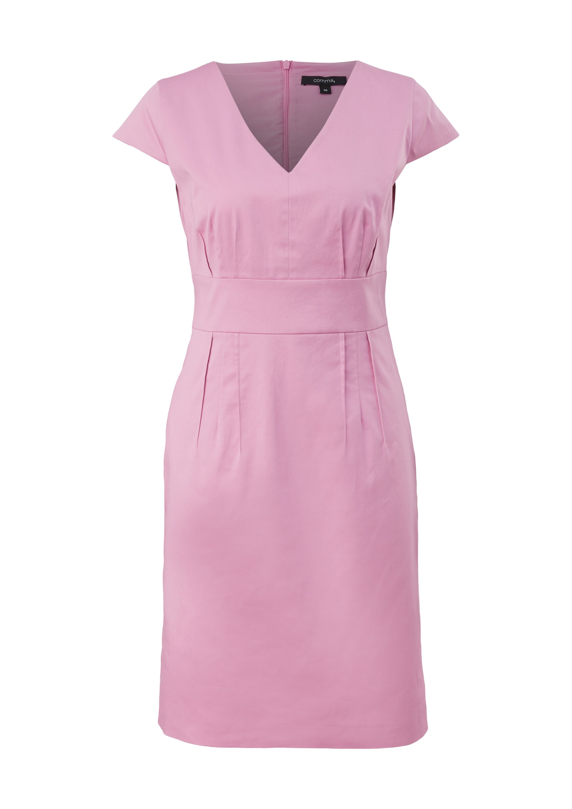 COMMA Kleid in Pink: Vorderseite