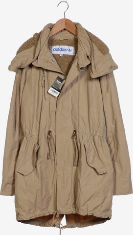 ADIDAS ORIGINALS Jacket & Coat in XS in Beige: front