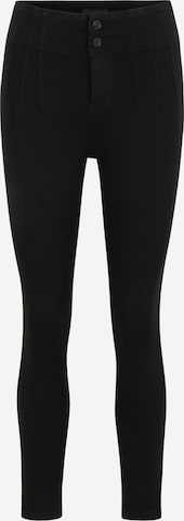 Skinny Jeggings 'DANCE' de la Vero Moda Petite pe negru: față