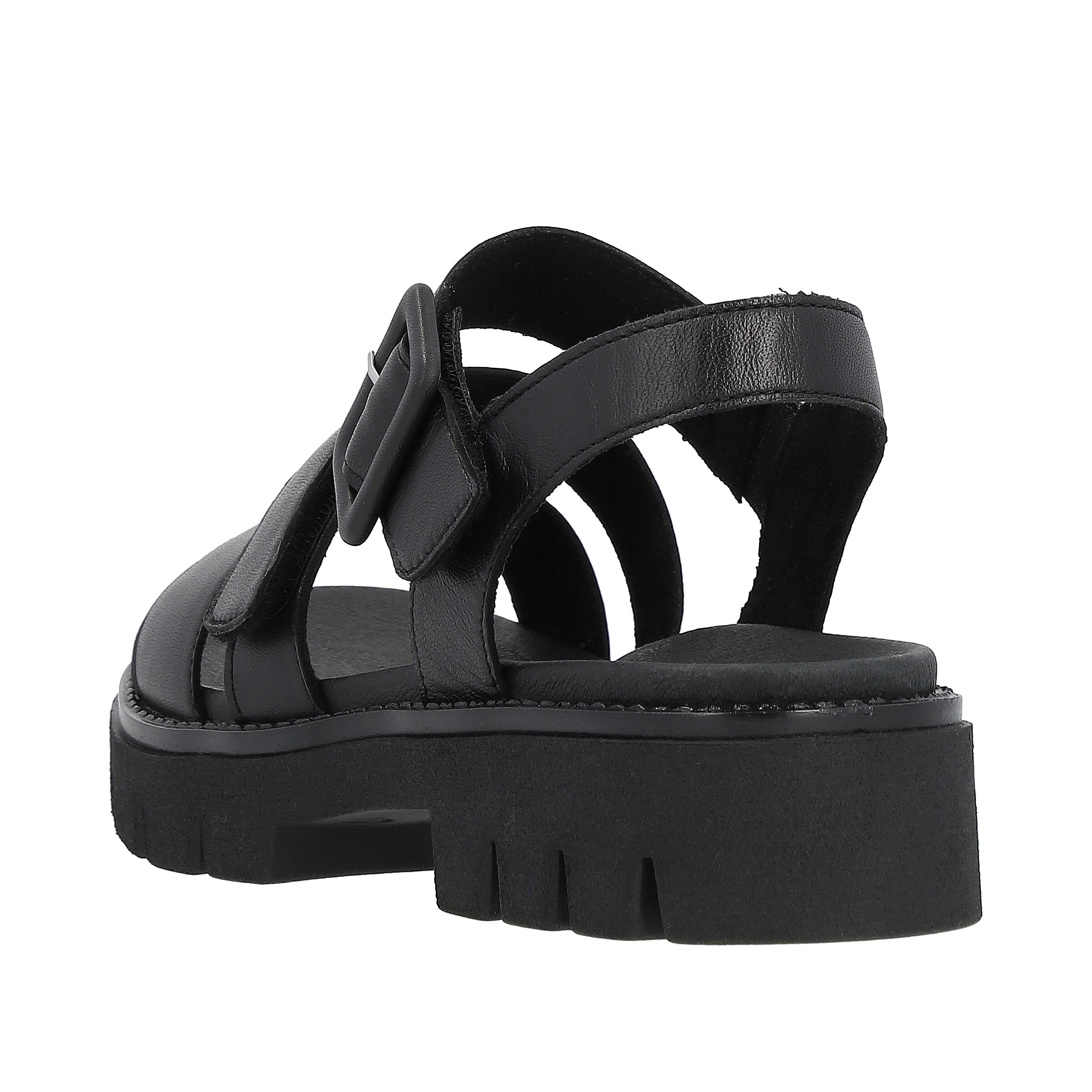 REMONTE Strap Sandals in Black