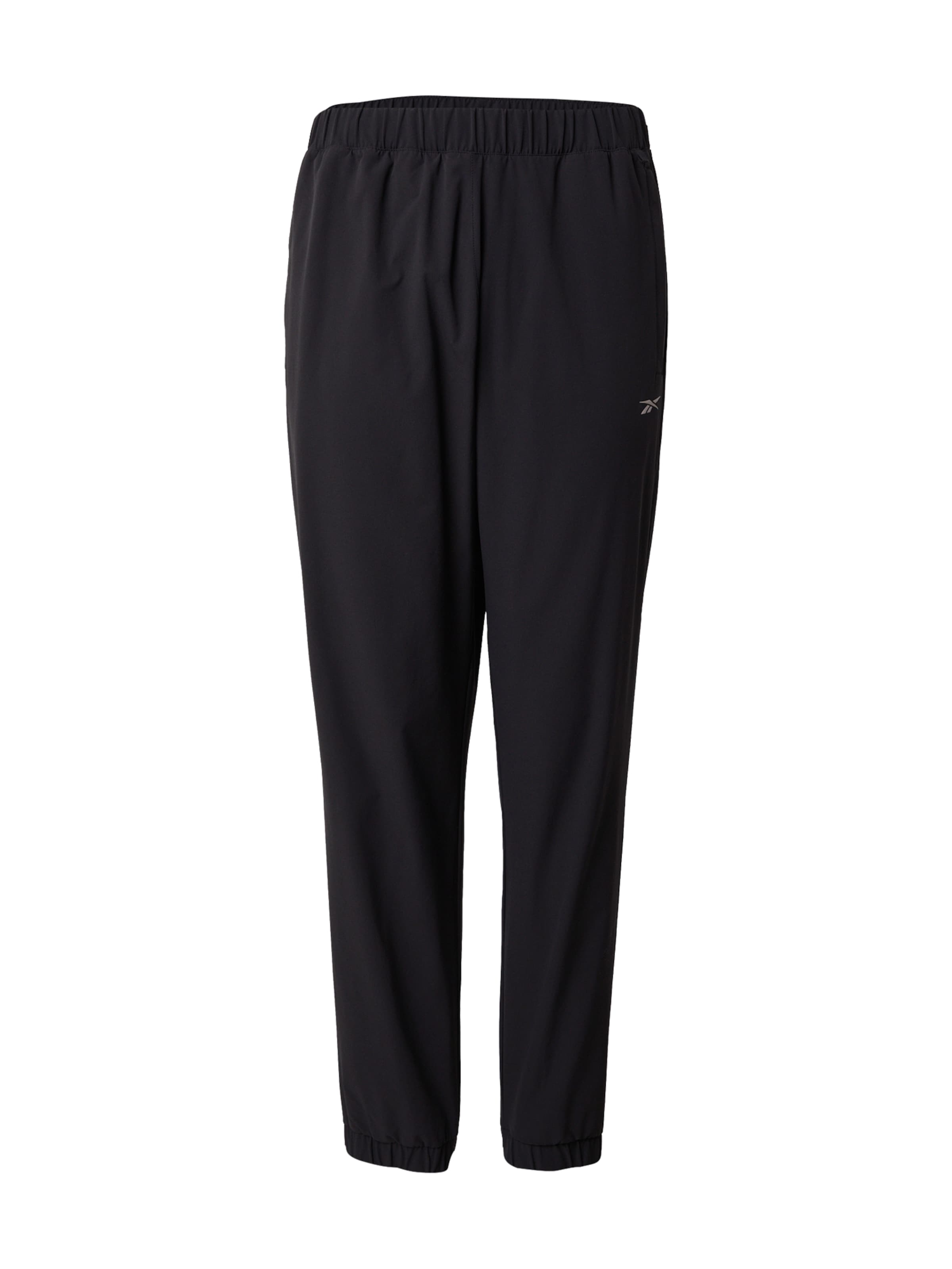 Reebok regular Παντελόνι φόρμας 'DESMOND' σε μαύρο: μπροστά