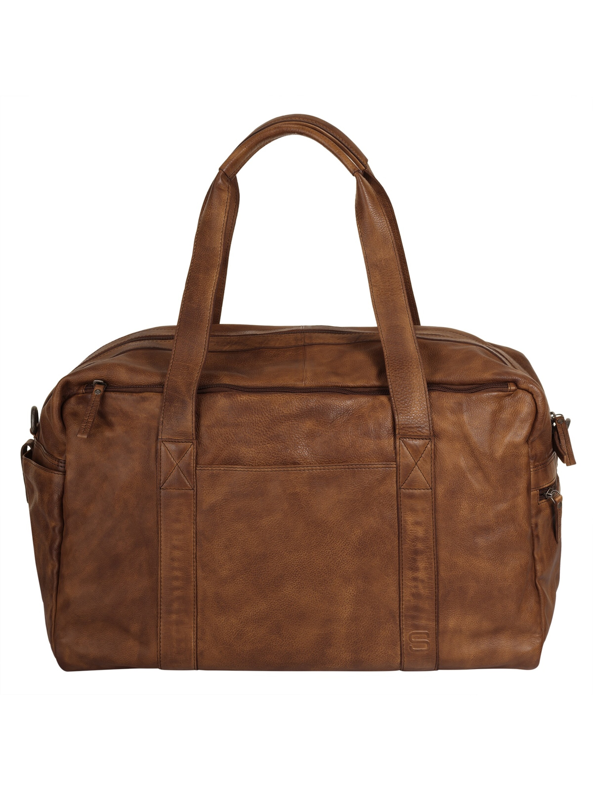Spikes & Sparrow Travel bag 'WEEKENDER' in Brown