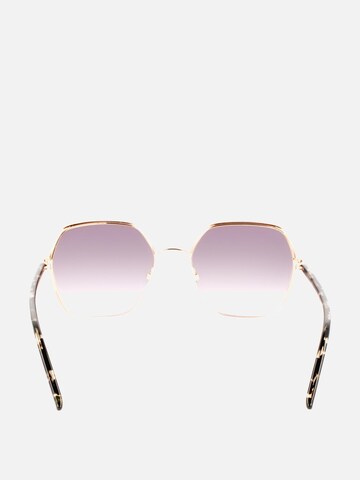 Lunettes de soleil Calvin Klein en noir
