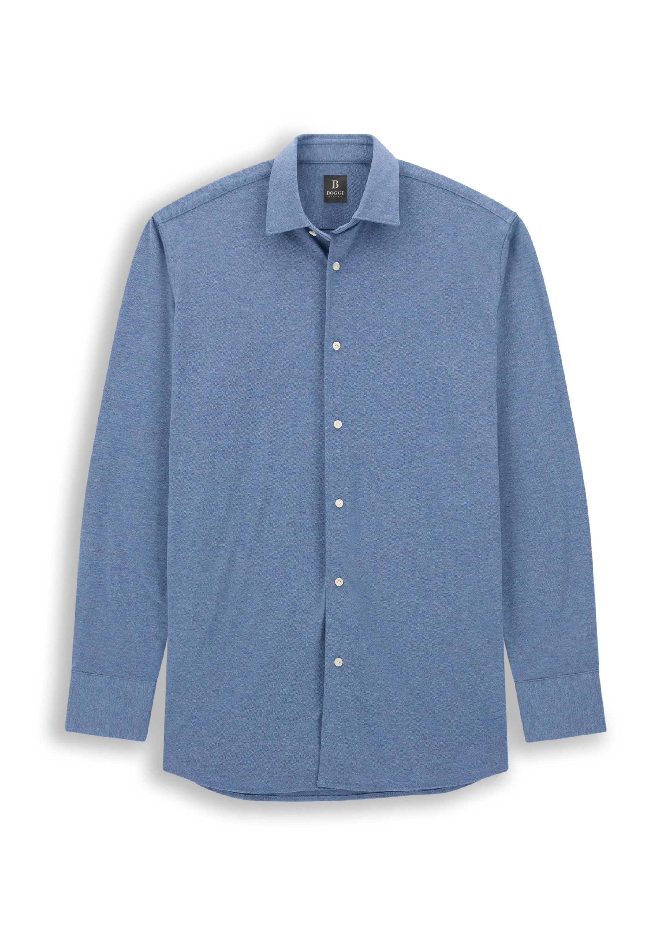 Boggi Milano Shirt in Blauw: voorkant