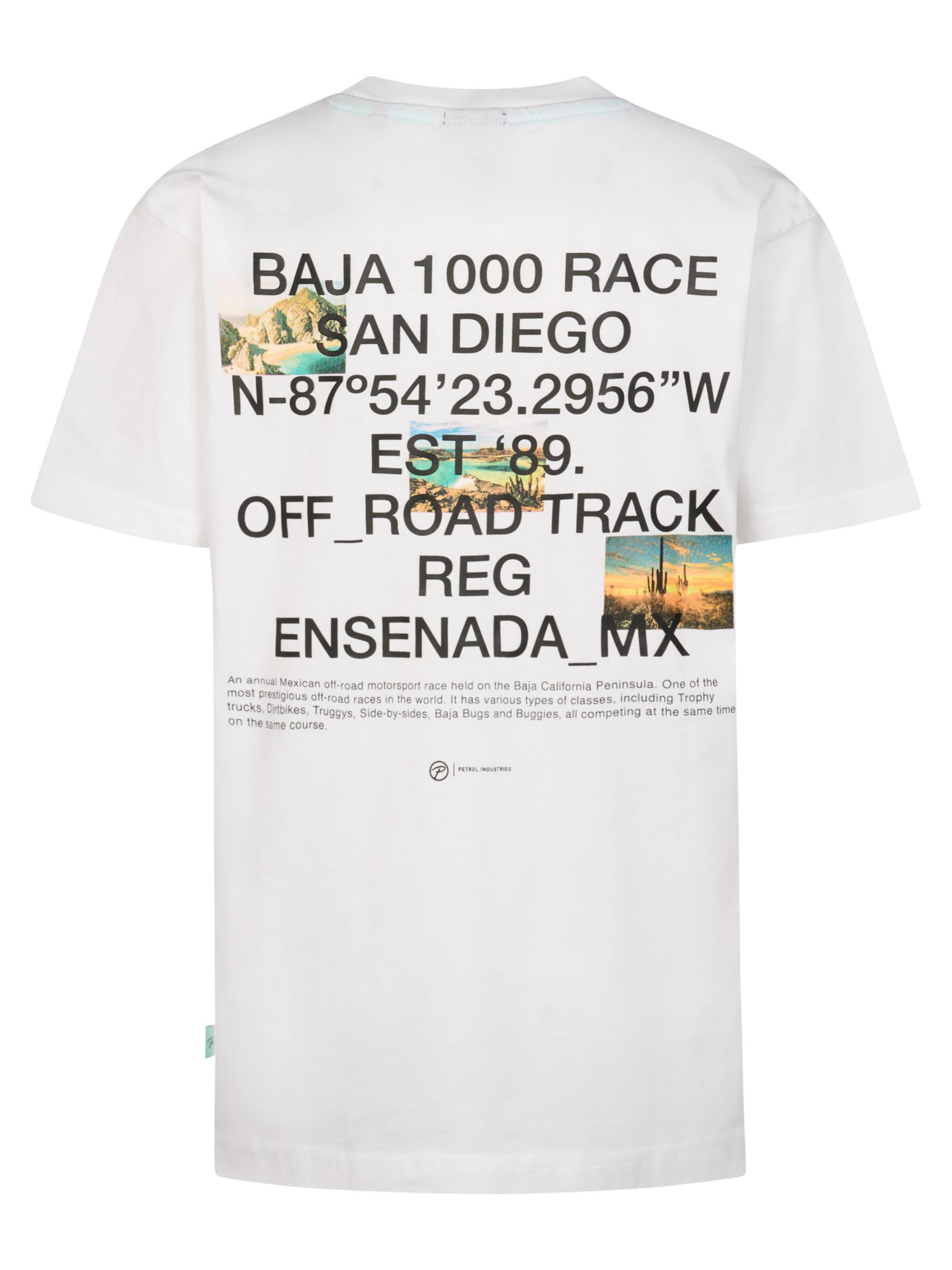 Petrol Industries Shirt 'Arena' in White: front