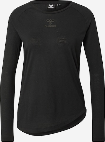 Hummel Performance Shirt 'Vanja' in Black: front