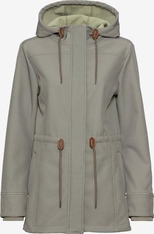 VIVANCE Between-Season Jacket in Green: front