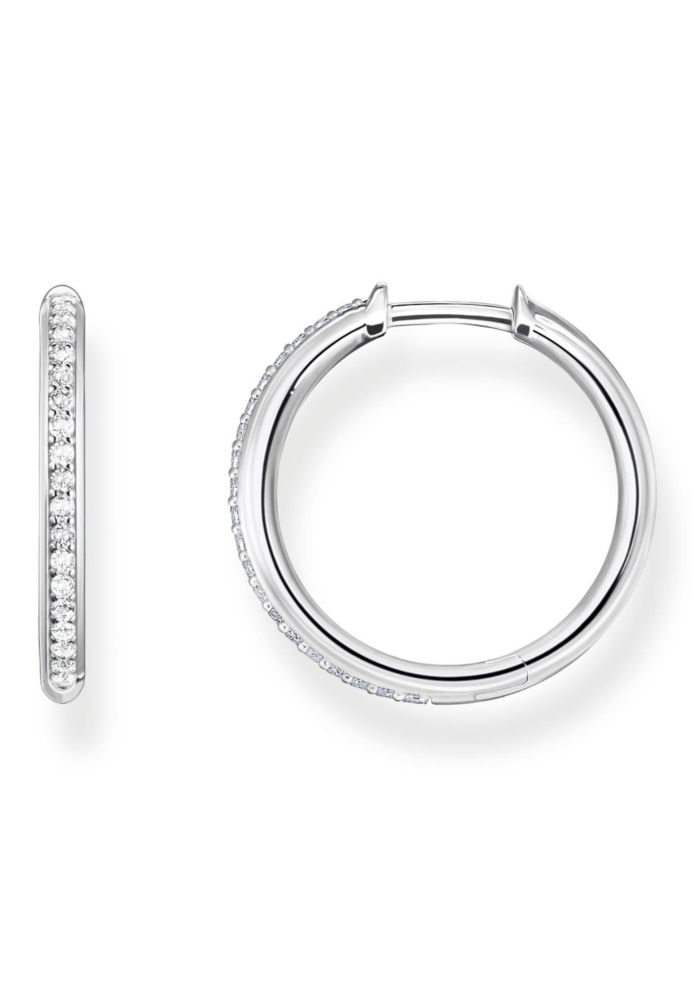 Thomas Sabo Ohrringe in Silber: Vorderseite