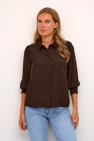 Kaffe Blouse 'Catia' in Brown: front
