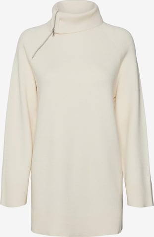 VERO MODA - Pullover 'Gold Needle' em bege: frente