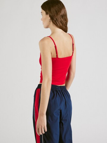 Tommy Jeans - Top 'ESSENTIAL' em vermelho