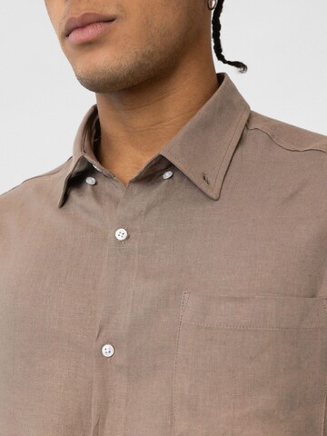 Dandalo Regular fit Overhemd in Bruin