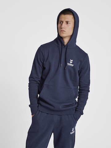 Hummel Sweatshirt in Blauw: voorkant