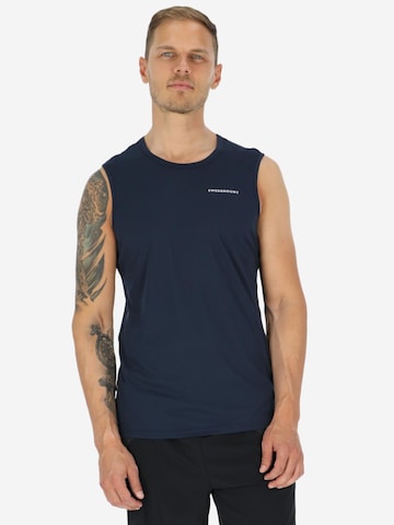 Maglia funzionale 'Ultra Light' di SWEDEMOUNT in blu: frontale