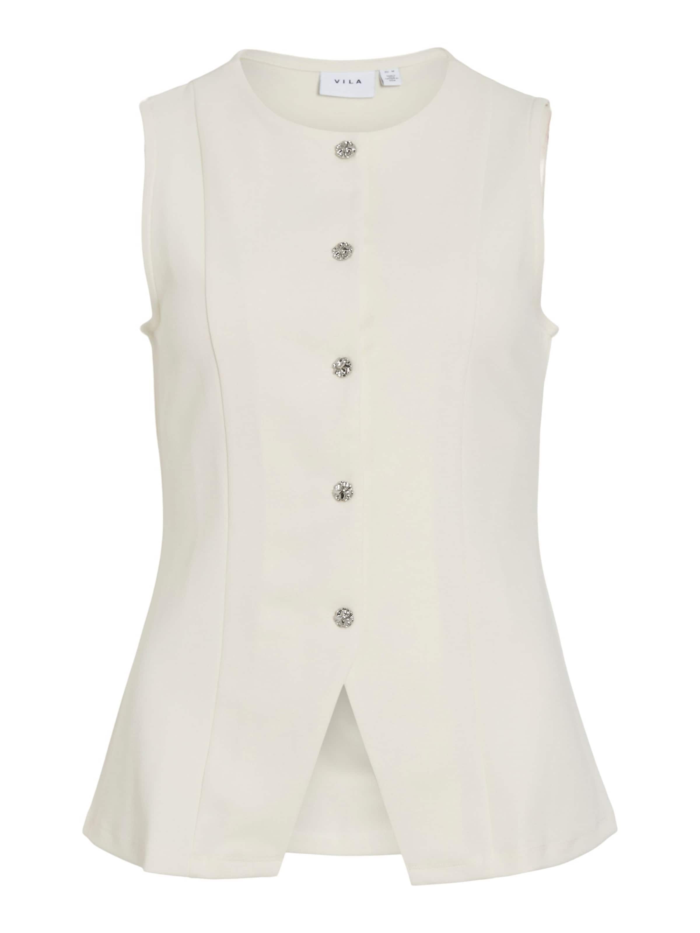 VILA Weste 'MERLANO' in weiß, Produktansicht