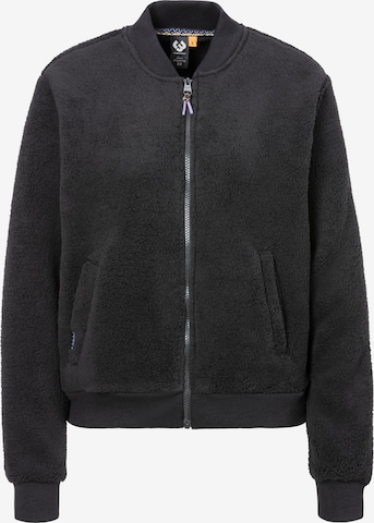 Veste de survêtement 'Cairro' Ragwear en noir : devant
