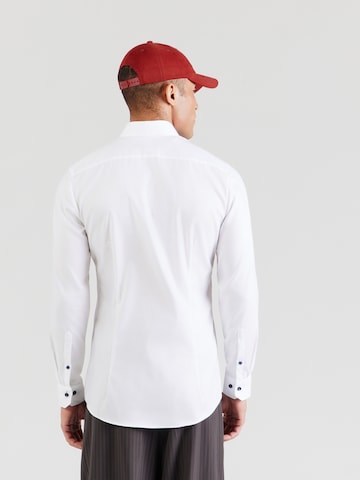 OLYMP Slim Fit Paita värissä valkoinen