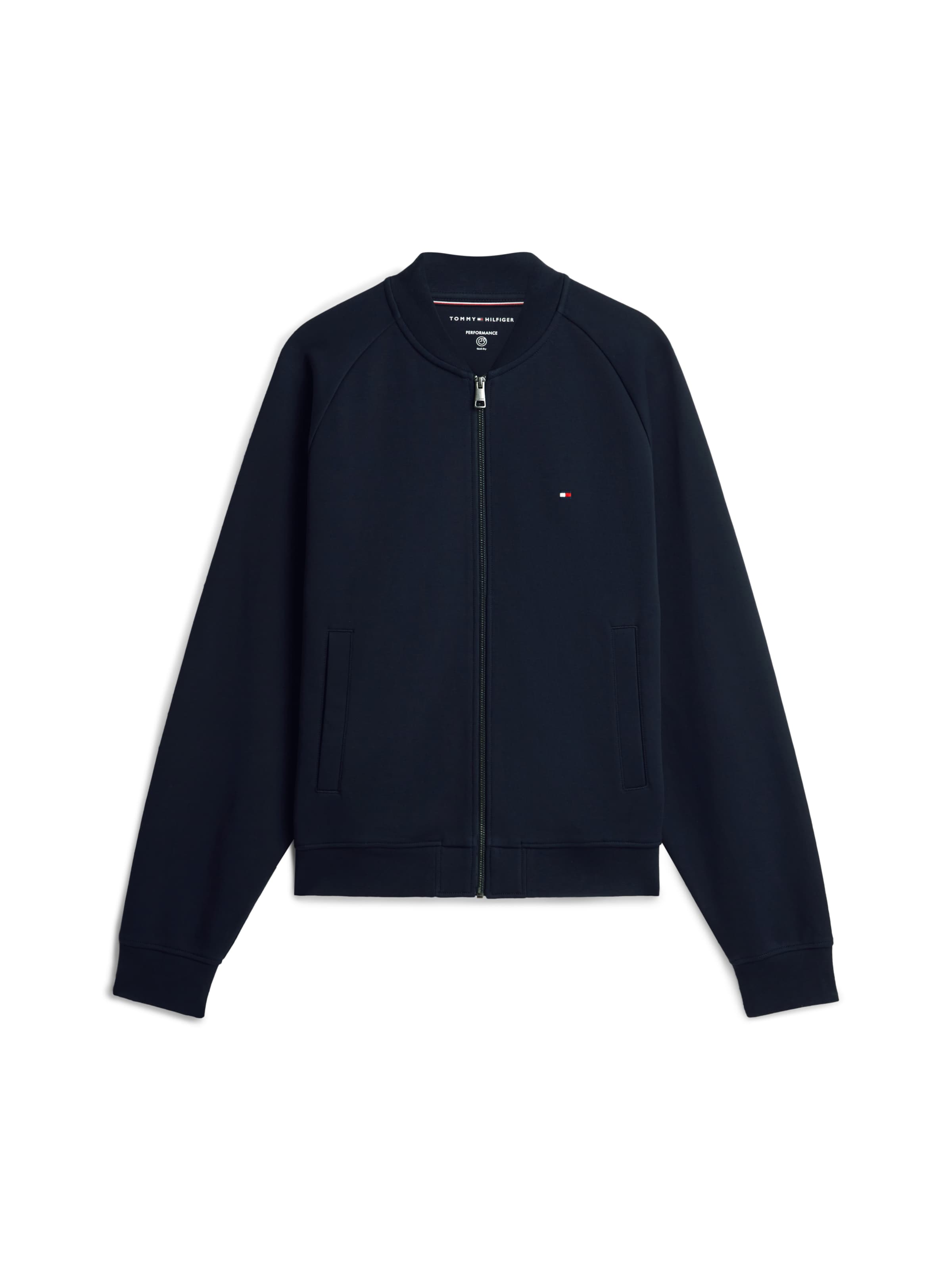 TOMMY HILFIGER Mikina 'ESSENTIAL' – modrá: přední strana