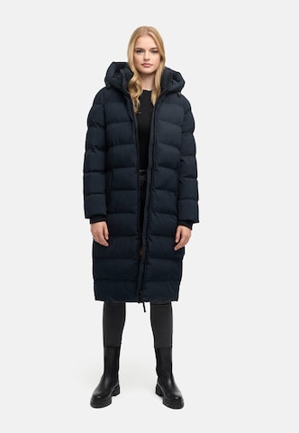 Manteau fonctionnel 'Harukaa 16' MARIKOO en bleu : devant