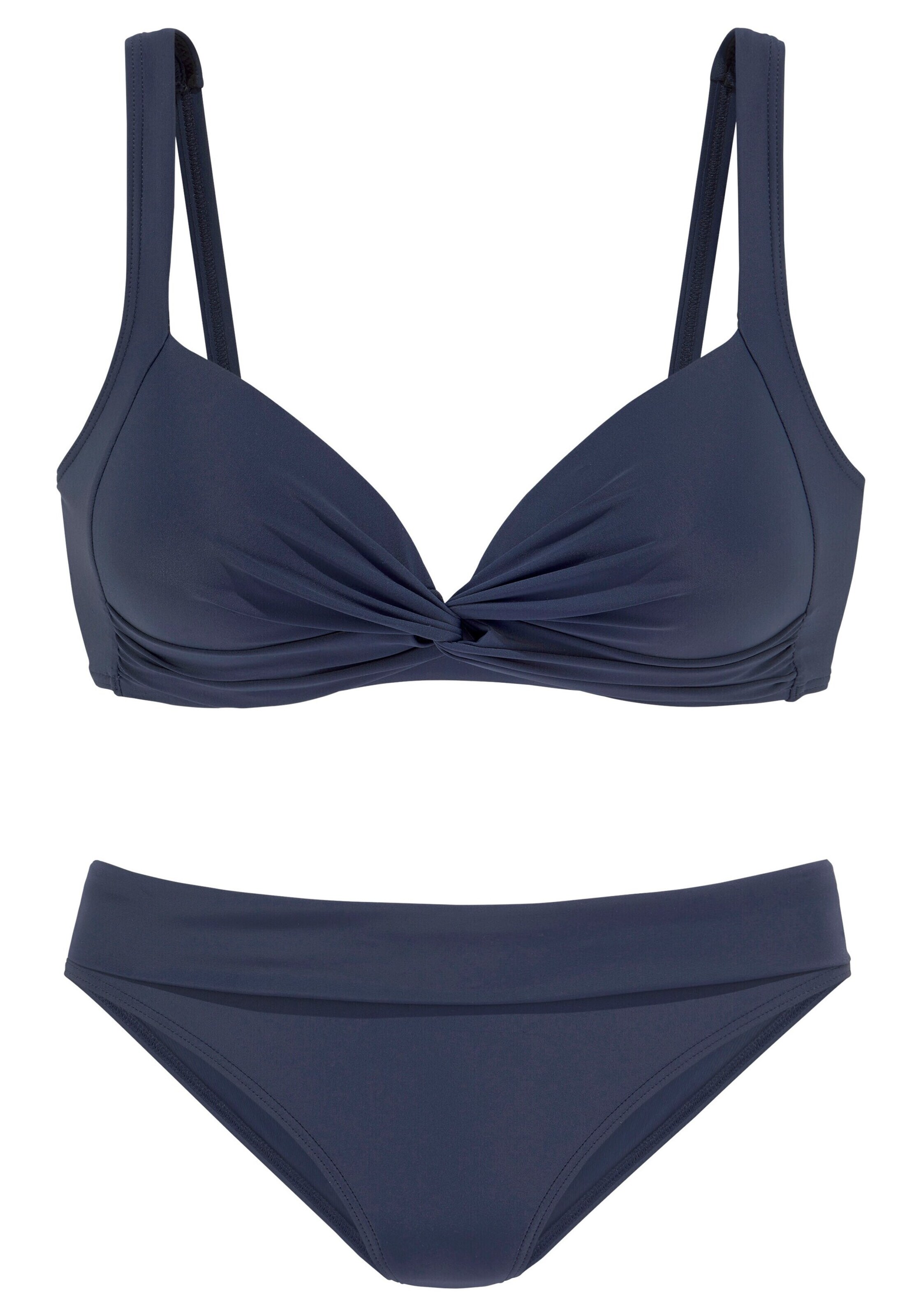 LASCANA Triangel Bikini in Blau: Vorderseite