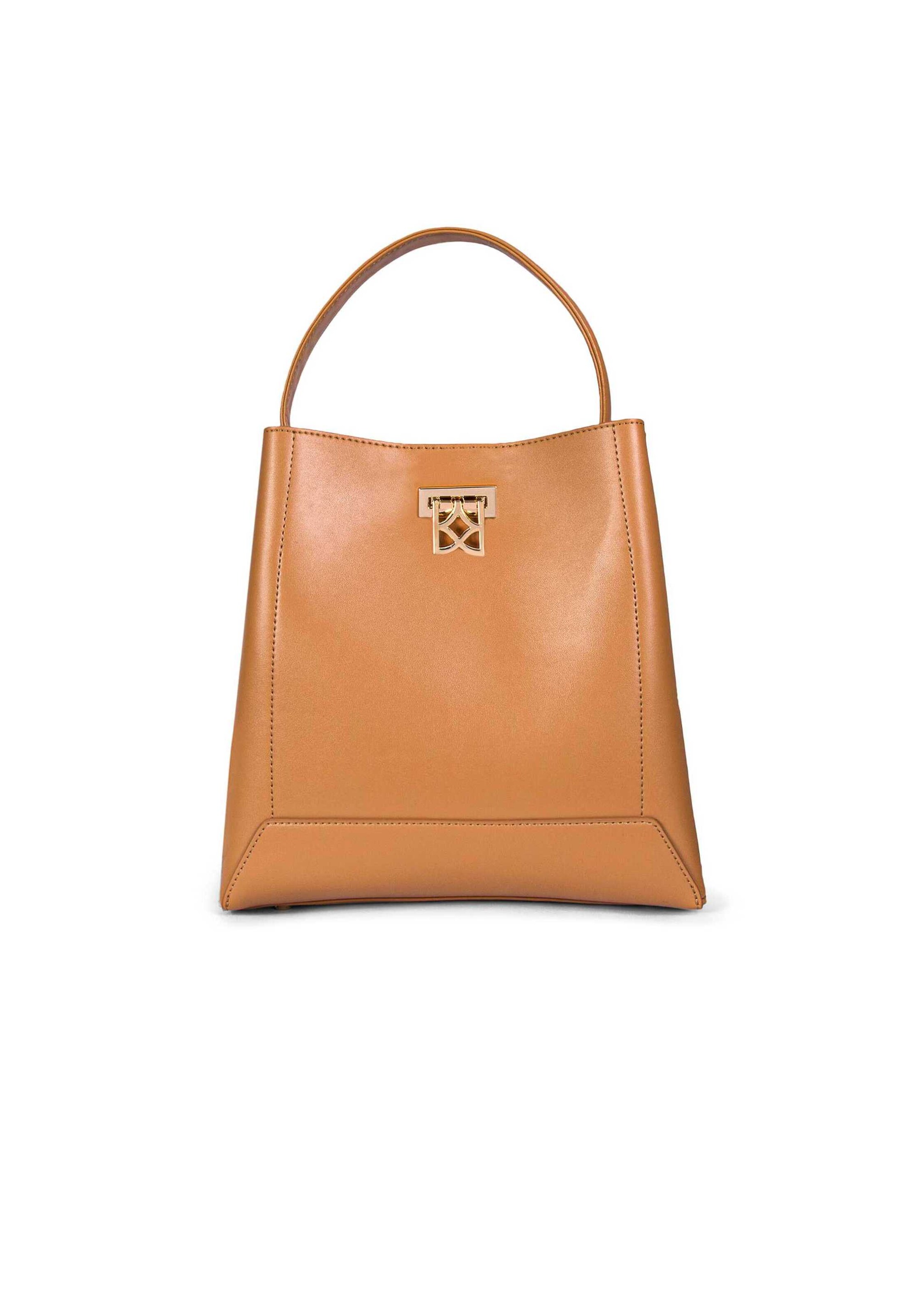 Kazar Handtasche in Braun: Vorderseite